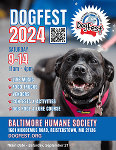 Dogfest is media sponsored by Maryland Pet Gazette